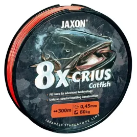 plecionka-crius-8x-catfish-orange-050mm-300m-spinning-sumowy-i-trolling