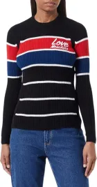 love-moschino-sweter-damski-slim-fit-dlugi-rekaw-okragly-dekolt-rozm40