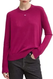 tommy-jeans-sweter-damski-kolor-fioletowy-lekki-s