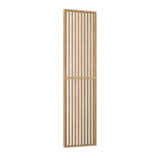 Ścianka Przestrzenna działowa żaluzja z LAMELI DĄB SARAGOSSA 75x634x2500mm