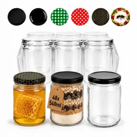 sloiki-szklane-540-ml-48szt-z-zakretkami-fi-82-na-przetwory-dzem-miod-diy