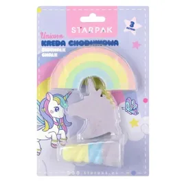 kreda-chodnikowa-dla-dzieci-starpak-unicorn-jednorozec-3szt