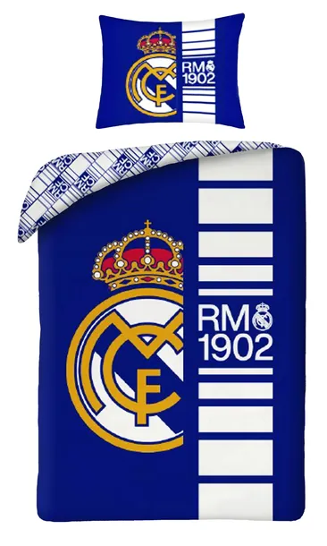 Pościel Bawełniana 140 X 200 CM Fc Real Madrid