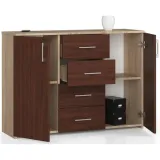 komoda-pokoj-dzieciecy-110-sonoma-wenge-2-drzwi-stan-nowy