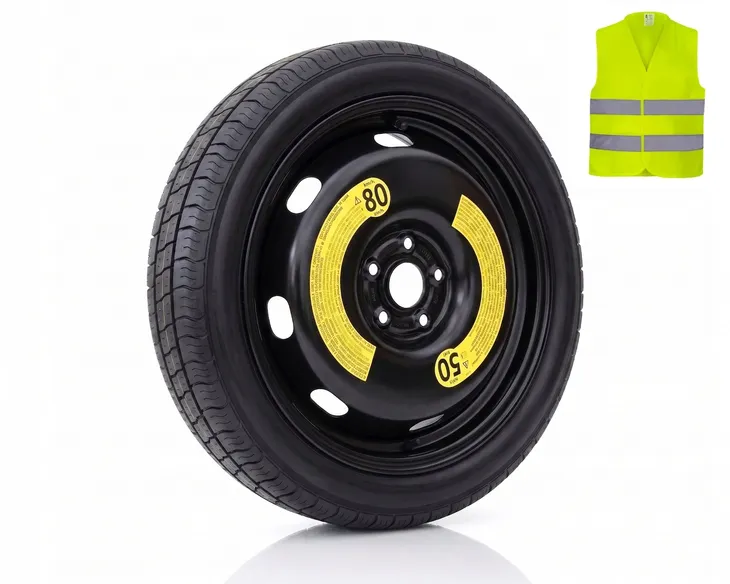 KOŁO DOJAZDOWE ZAPASOWE 18 MG ZS II 2024-obecnie NOWE + KAMIZELKA