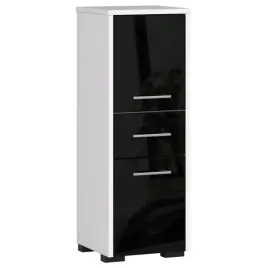 maly-slupek-lazienkowy-czarny-polysk-85-cm-3-polki