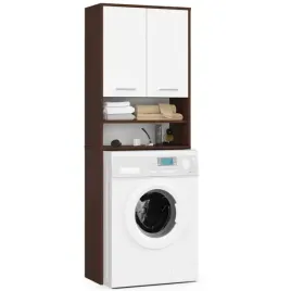 szafka-nad-pralke-180-cm-4-polki-wenge-biala