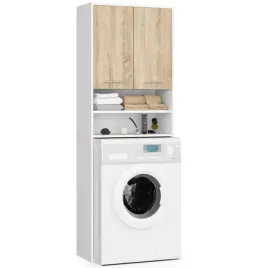 regal-do-lazienki-bialy-sonoma-nad-pralke-4-polki