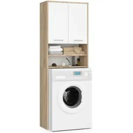 regal-do-lazienki-sonoma-bialy-nad-pralke-4-polki