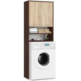 szafka-do-lazienki-wenge-sonoma-nad-pralke-4-polki