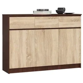 pojemna-komoda-mlodziez-140-wenge-sonoma-3-drzwi