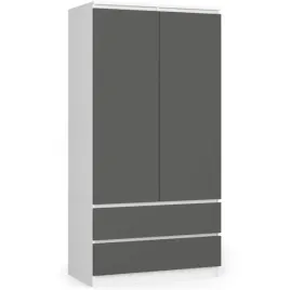 szafa-mlodziezowa-biala-szara-90-cm-polki-drazek