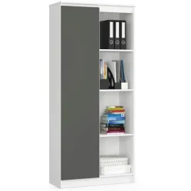 nowoczesny-regal-do-salonu-bialy-szary-1-drzwi-80