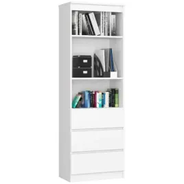 regal-do-salonu-bialy-3-szuflady-3-polki-60-matowy