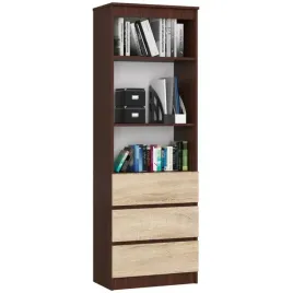 pojemny-regal-wenge-sonoma-3-szuflady-3-polki-60