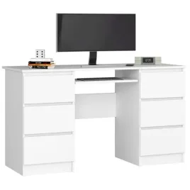 duze-biurko-biale-135-cm-dla-dziecka-6-szuflad