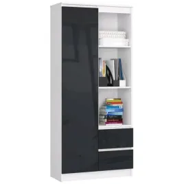 regal-mlodziezowy-80-bialy-grafit-szuflady-7-polek