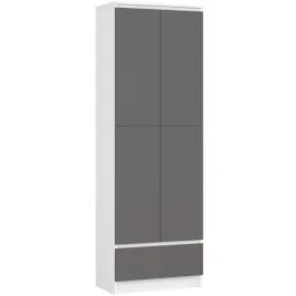duzy-regal-bialy-szary-4-polki-1-szuflada-60-cm