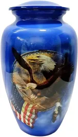 urna-kremacyjna-na-prochy-ludzkie-flying-eagle-recznie-robiona-usa-27x15