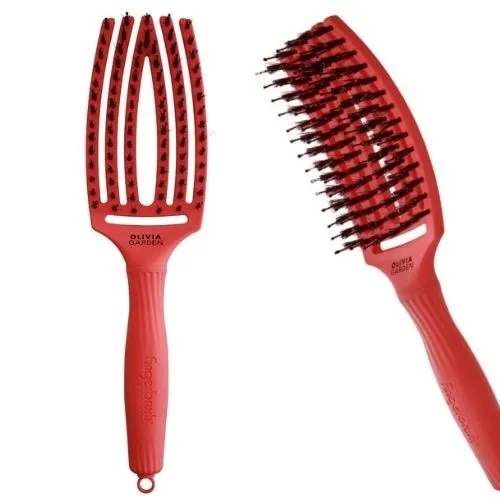 OLIVIA GARDEN FINGERBRUSH SZCZOTKA DO WŁOSÓW I'M PERFECTION RED CONFIDENCE