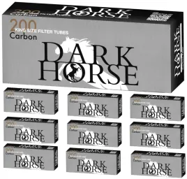 gilzy-papierosowe-dark-horse-carbon-200szt-x-10