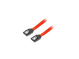 kabel-sata-ii-lanberg-05-m-czerwony-z-metalowymi-zatrzaskami