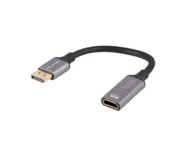 lanberg-kabel-adapter-displayport-mhdmi-f-4k-20-cm-srebrny