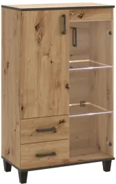 komoda-wysoka-80-cm-palio-szafka-z-witryna-z-2-drzwiami-i-2-szufladami
