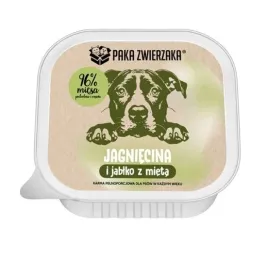 paka-zwierzaka-jagniecina-z-jablkiem-i-mieta-tacka-150g