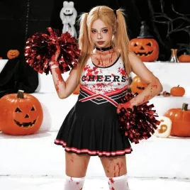 kostium-raveparty-zombie-cheerleaderka-dla-dziewczat-halloween-horror-rozmm