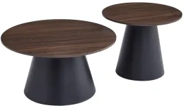 zestaw-stolikow-kawowych-lunnea-okragle-80-i-60-cm-orzech-z-czarna-podstawa