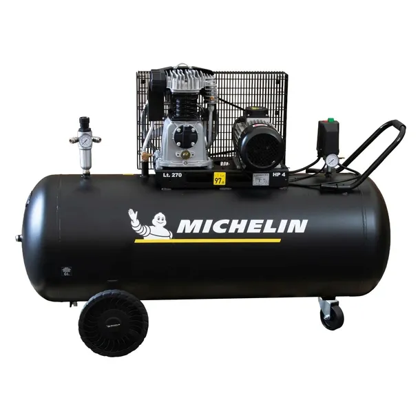 MICHELIN kompresor olejowy dwutłokowy 270 l 10 bar 400V 4KM 3kW CLASSIC PRO