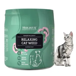 holista-relaxing-cat-weed-waleriana-dla-kota-uspokajajaca-na-stres-lek-50g
