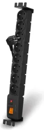 hsk-data-acar-s8-fa-rack-czarny-8-x-gniazdo-sieciowe-230-v-5-m