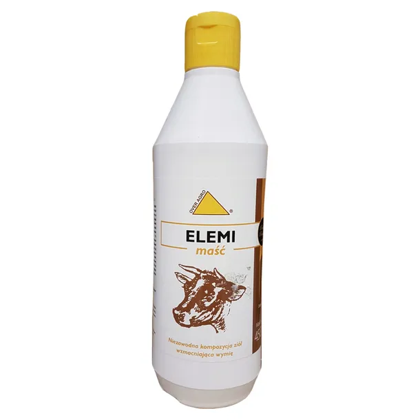 ELEMI Maść do wymion rozgrzewająca 450g Over