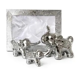 sloniki-ceramincze-luxito-silver-glamour-3-szt-komplet