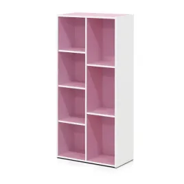 polka-furinno-luder-7-cube-bialy-rozowy-odwracalna-7-szescianow