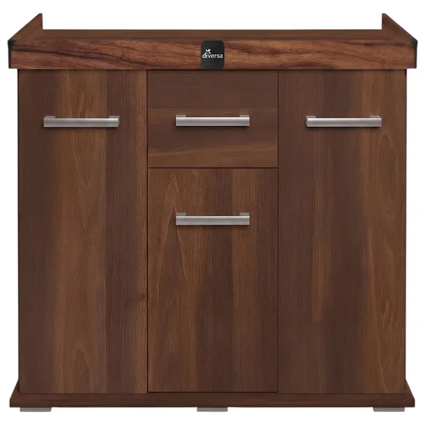 Szafka pod Akwarium Proste Solid 80x35x75cm Orzech Solidna Wytrzymała