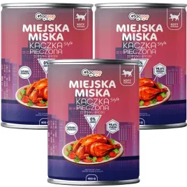 gaczoo-miejska-miska-karma-mokra-dla-kota-kaczka-pieczona-style-3x400g