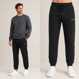 spodnie-dresowe-meskie-z-bawelna-dresy-joggery-z-kieszeniami-czarne-3xl