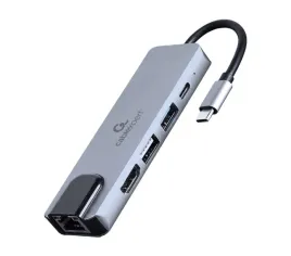 gembird-multi-adapter-usb-typ-c-5w1-srebrny