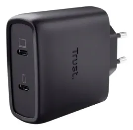 ladowarka-trust-czarna-maxo-gan-65w-2x-usb-c
