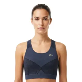 top-damski-lacoste-sport-seamless-sportowy-granatowy-r-s