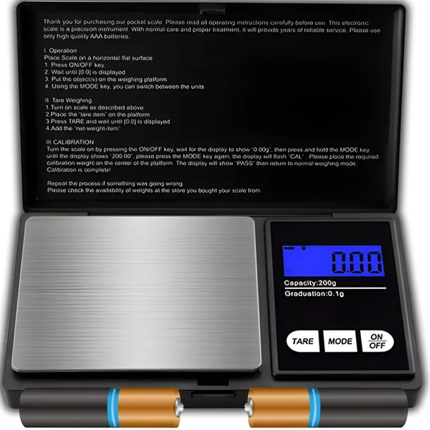 DOKŁADNA PRECYZYJNA WAGA JUBILERSKA ELEKTRONICZNA 0,01- 200g WAGI LCD SOLID