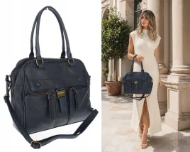 torebka-damska-shopper-a4-kuferek-elegancka-torba-do-pracy-ch810-granatowa