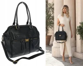 torebka-damska-shopper-a4-kuferek-elegancka-torba-do-pracy-ch810-czarna