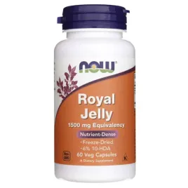 now-mleczko-pszczele-royal-jelly-1500mg-60-kaps-odpornosc