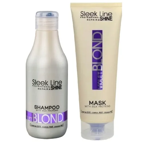 STAPIZ ZESTAW DO WŁOSÓW BLOND VIOLET FIOLETOWY SZAMPON 300ML + MASKA 250ML