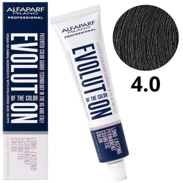 ALFAPARF EVOLUTION OF THE COLOR PROFESJONALNA FARBA DO WŁOSÓW 4.0 60ML