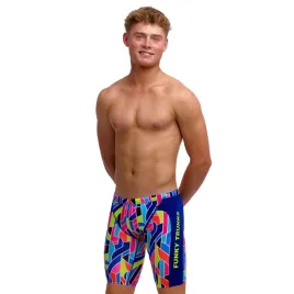kapielowki-spodenki-na-basen-chlopiece-funky-trunks-fault-lines-128cm